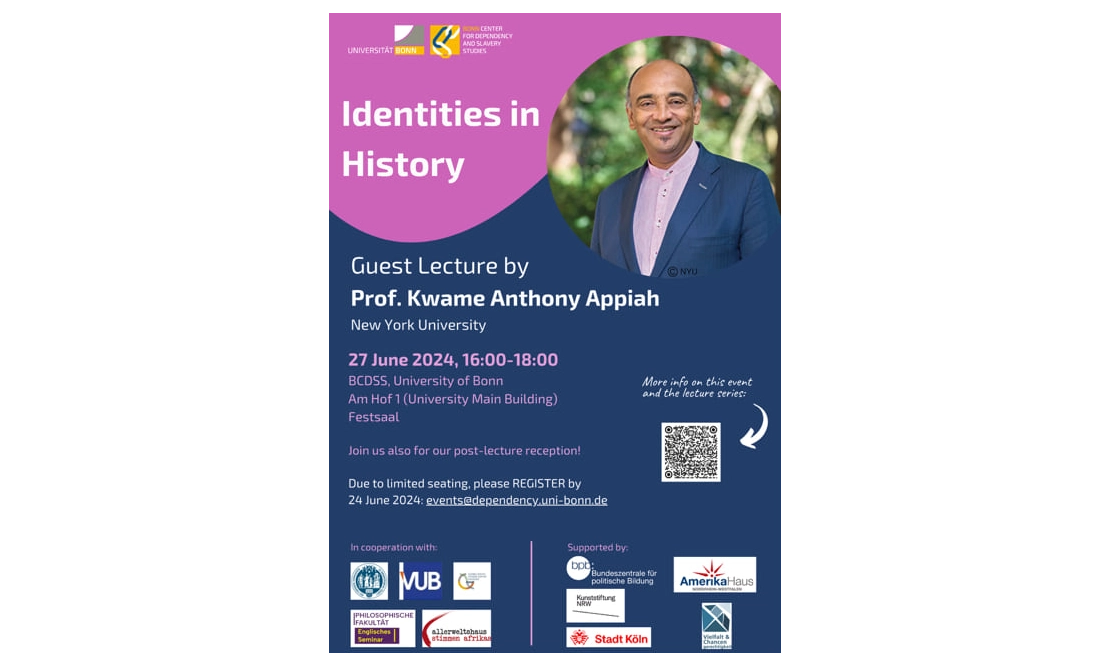 Guest Lecture by Prof. Kwame Anthony Appiah-Identities in History