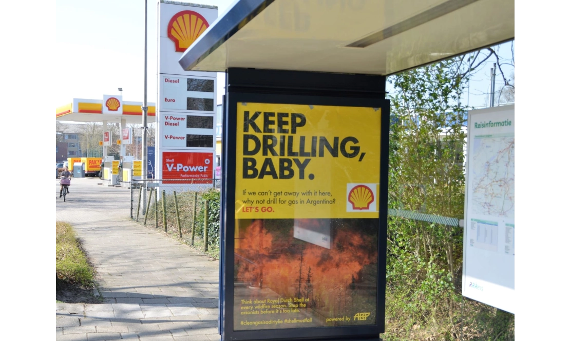 KUNDGEBUNG gegen den Shell-Konzern