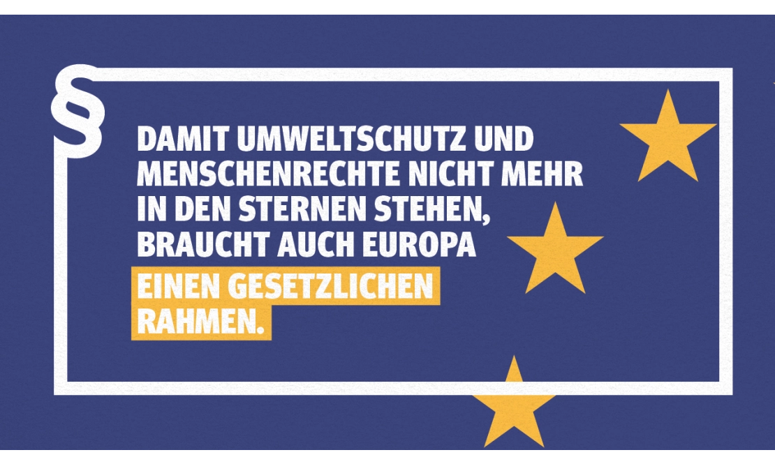 Online-Veranstaltung: Druck auf das EU-Lieferkettengesetz