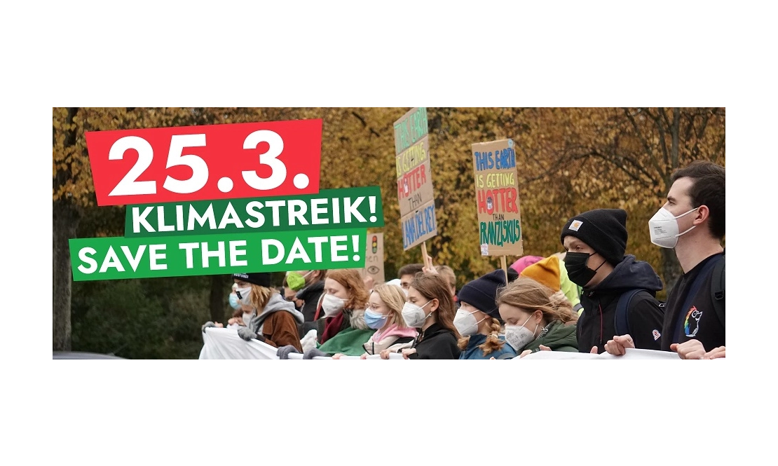 Globalen Klimastreik von Fridays for Future