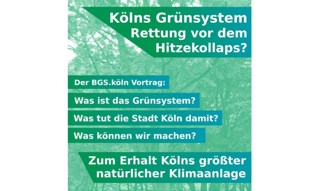 Kölns Grünsystem - Rettung vor dem Hitzekollaps?