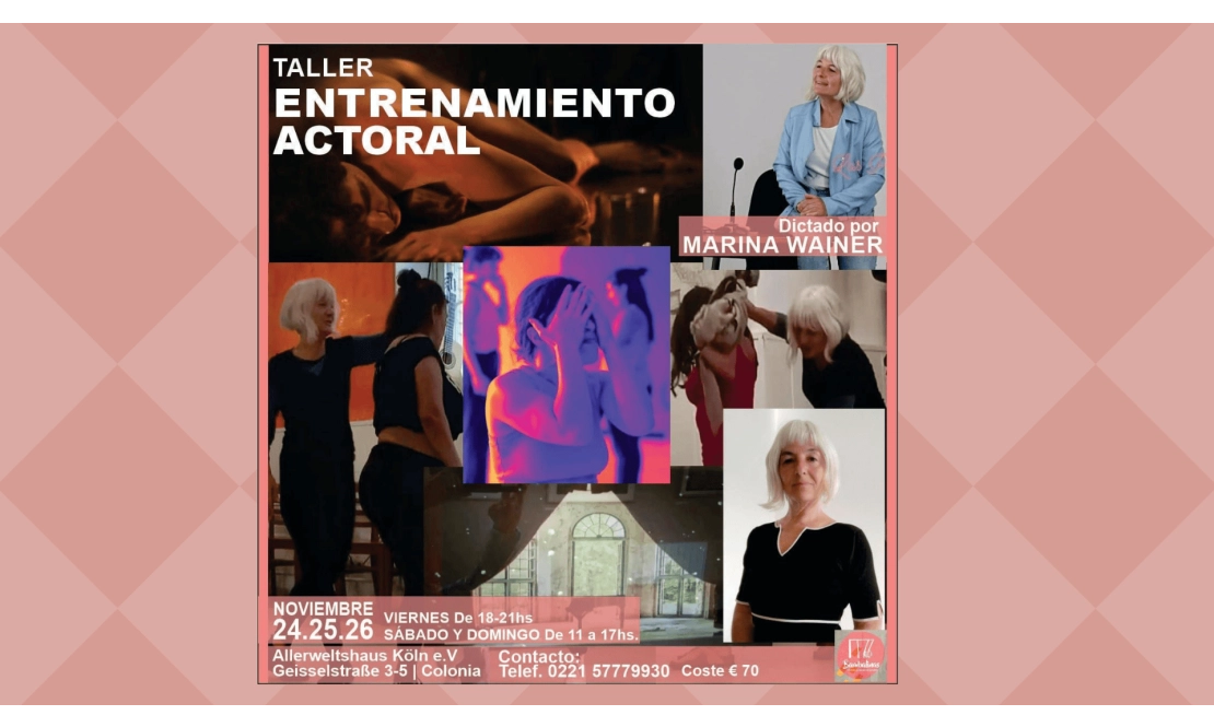 TALLER ﻿ENTRENAMIENTO ﻿ACTORAL