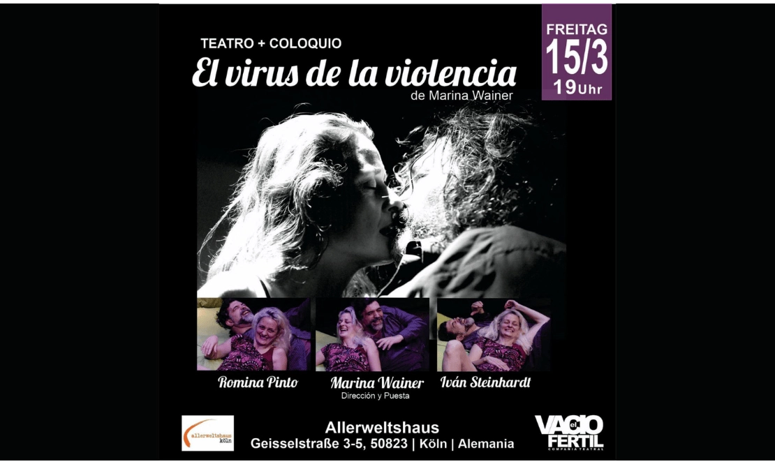 El virus de la violencia <br>  - Teatro y mesa redonda