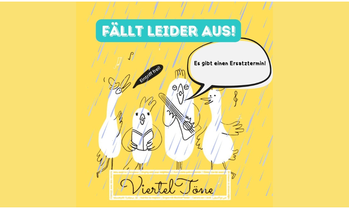 ViertelTöne - Mitsingkonzerte > Fällt leider aus!