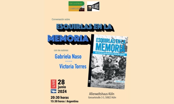 Tertulia Literaria La Ambulante: Victoria Torres y Gabriela Naso