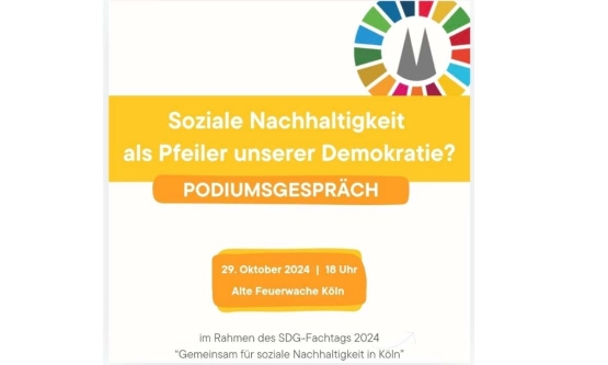 Soziale Nachhaltigkeit als Pfeiler unserer Demokratie? | Podiumsgespräch