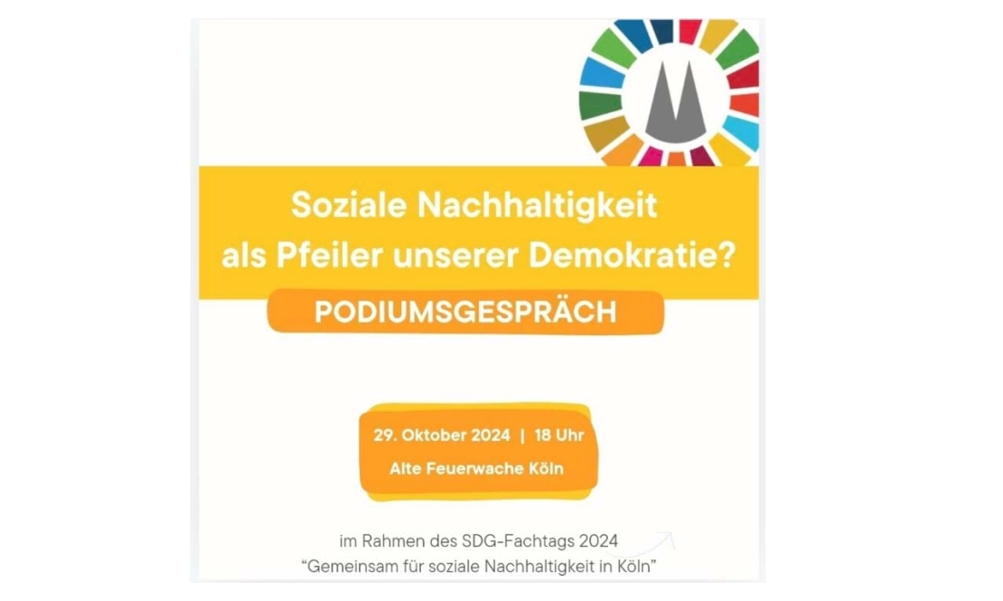 Soziale Nachhaltigkeit als Pfeiler unserer Demokratie? | Podiumsgespräch