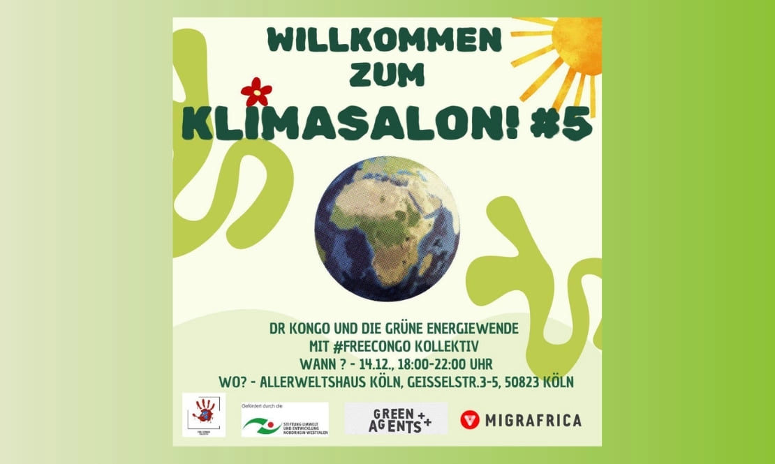 Klimasalon #5: DR Kongo und die grüne Energiewende