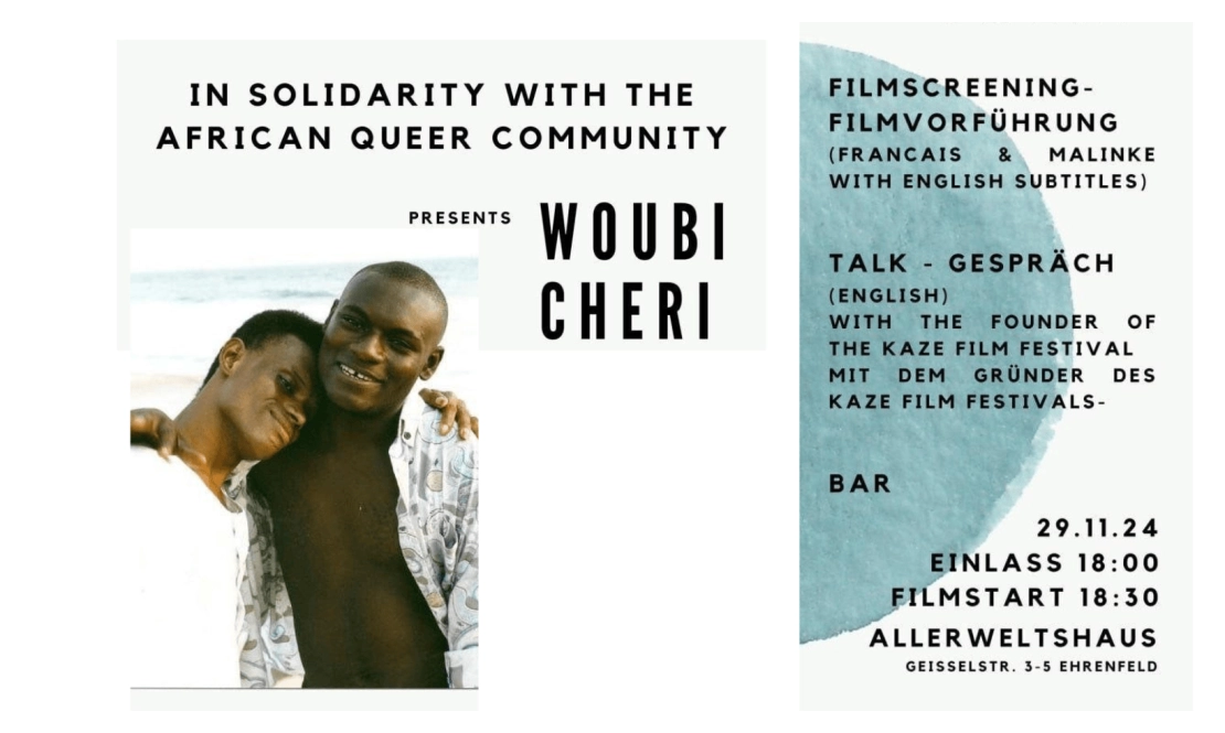 Solidarity with the African queer community!