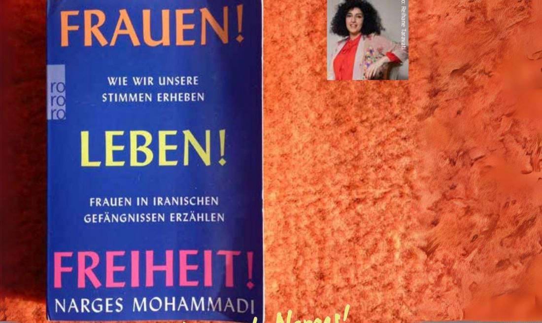 Lesung für Narges Mohammadi - Ehrung für Friedensnobelpreis