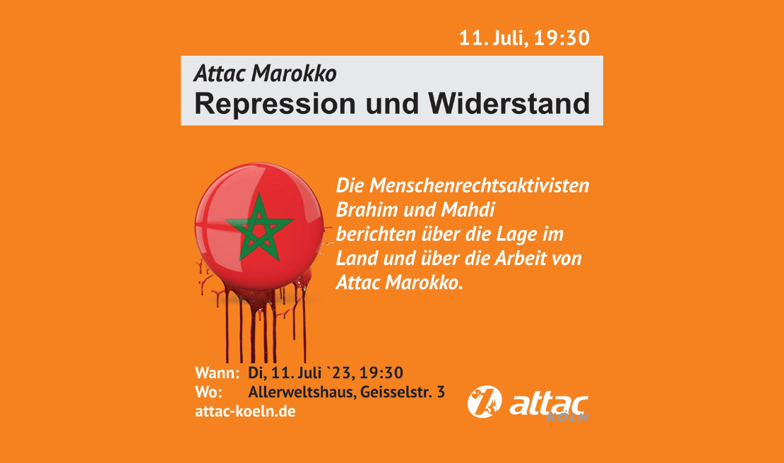 Attac Marokko: Repression und Widerstand